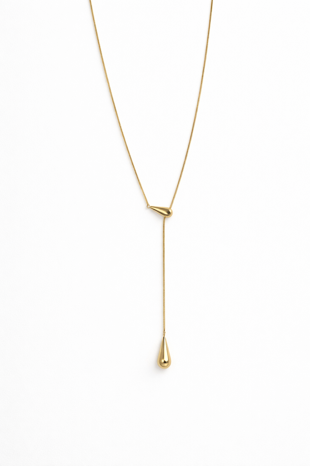 18kt Gold Polish Fancy Necklace Anti-Tarnish & Anti-Allergic for Girls .