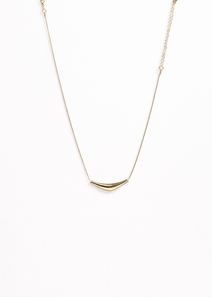 18 carat gold polish necklace anti tarnish anti allegic for girl