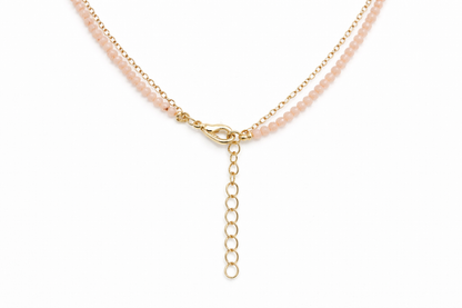 18kt gold polish necklace with bar pendant anti tranish anti allergic for girls