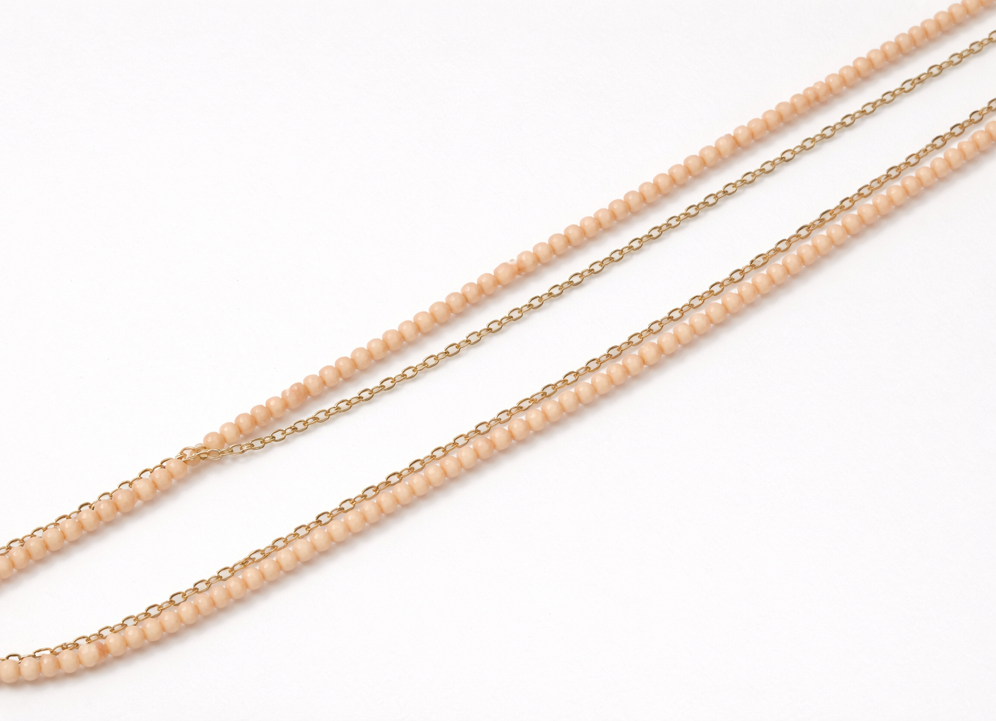 18kt Gold Polish Necklace with Bar Pendant Anti-Tarnish & Anti-Allergic for Girls