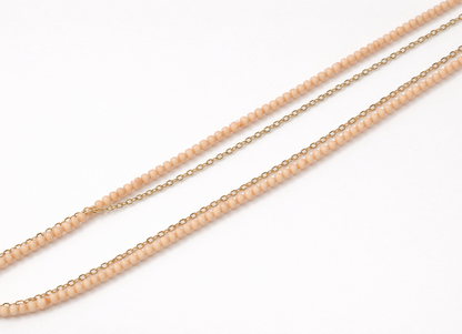 18kt gold polish necklace with bar pendant anti tranish anti allergic for girls