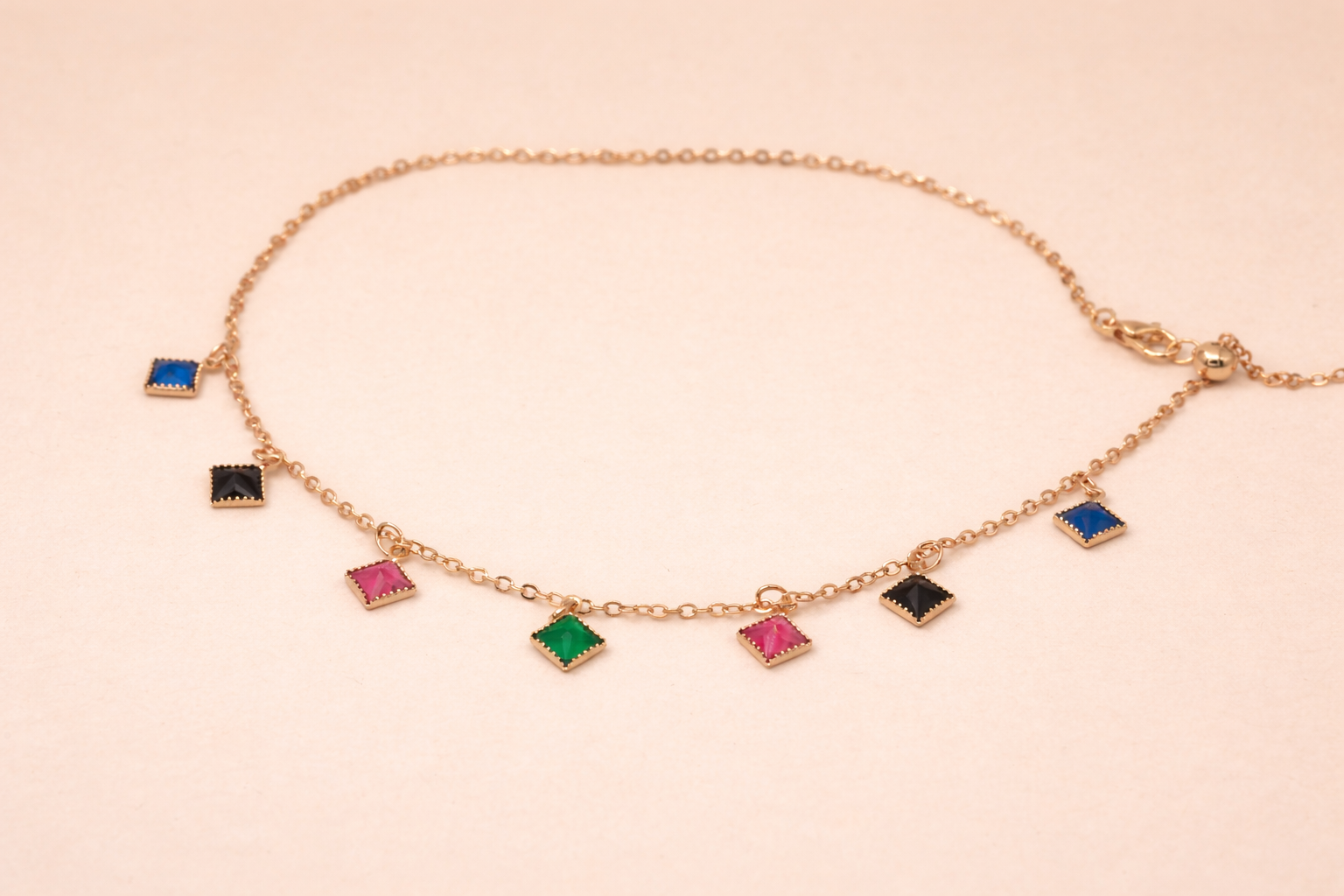 18kt Gold Polish Fancy Necklace for Girls Anti-Tarnish & Anti-Allergic (Design 2)