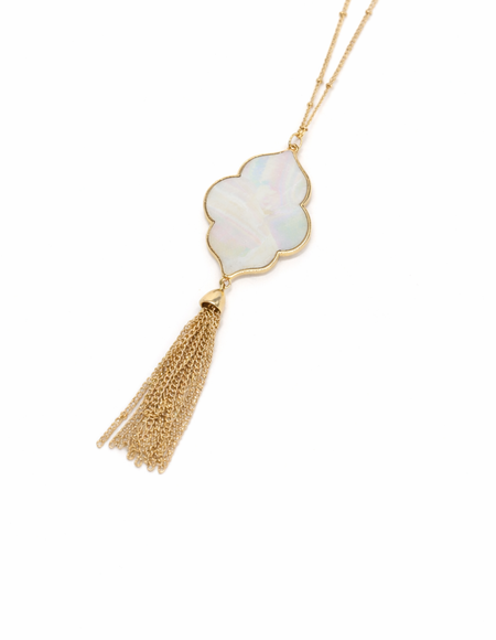 18kt gold plated necklace with moonstone pendant anti tranish anti allergic for girls