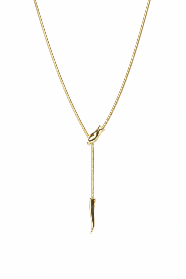 Y Shape Necklace for Women – 18K Gold Plated