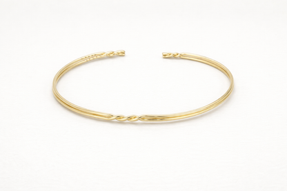 18kt gold polish slipknot neck choker anti tranish anti allergic for girls