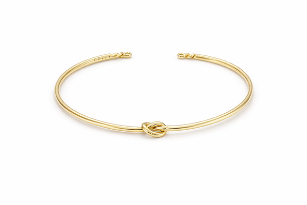 Slipknot Neck Choker for Women (Design 1) – 18K Gold Plated