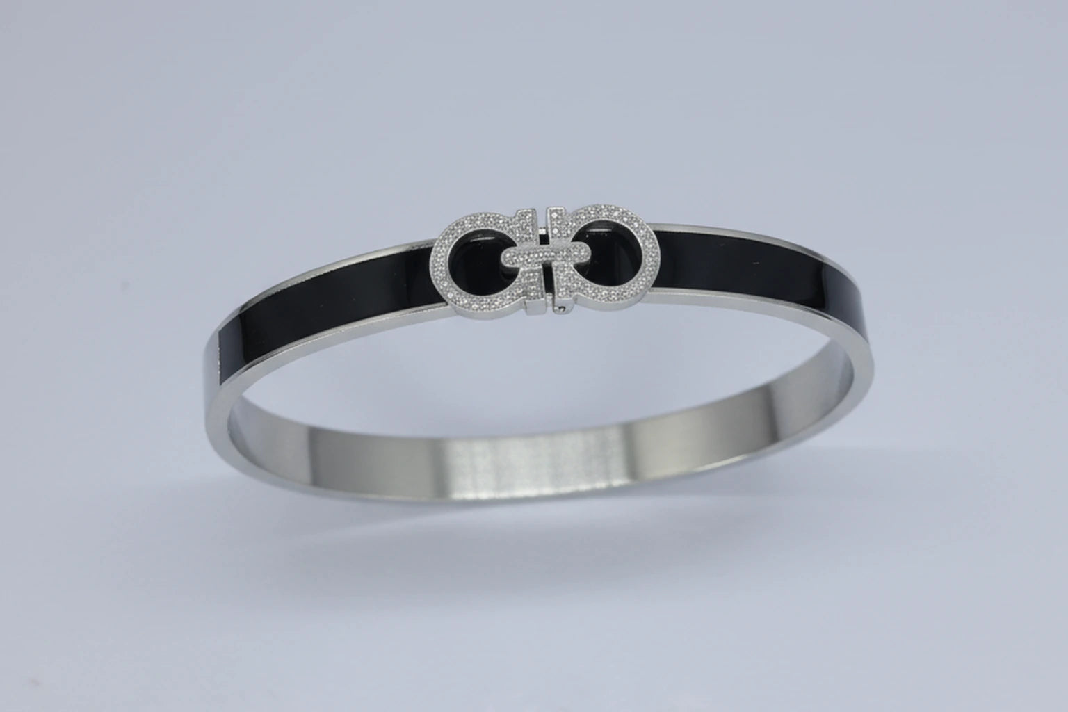 Stainless Steel Silver-Tone Kada for Men Anti-Tarnish & Anti-Allergic