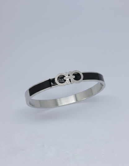 stainless steel silver -tone kada for mens anti tranish anti allergic