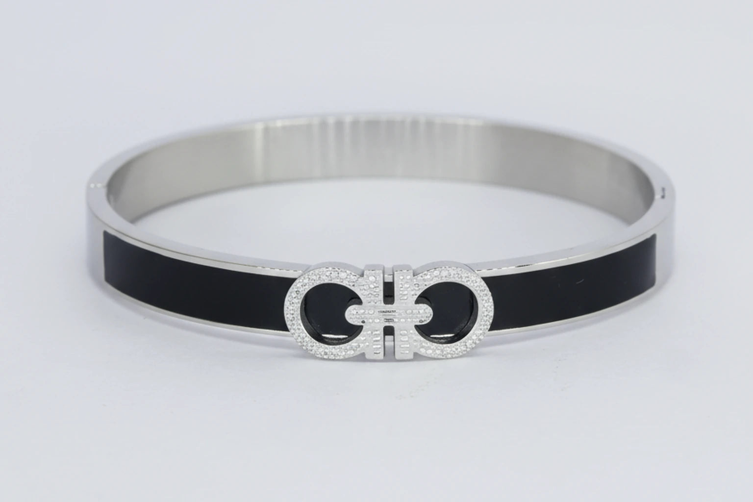 Stainless Steel Silver-Tone Kada for Men Anti-Tarnish & Anti-Allergic