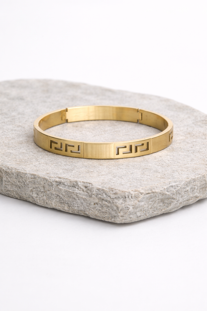 mens gold plated stainless steel kada anti tranish anti allergic