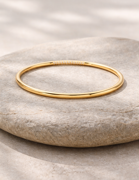 18kt gold polish boos tone kada anti tranish anti allergic