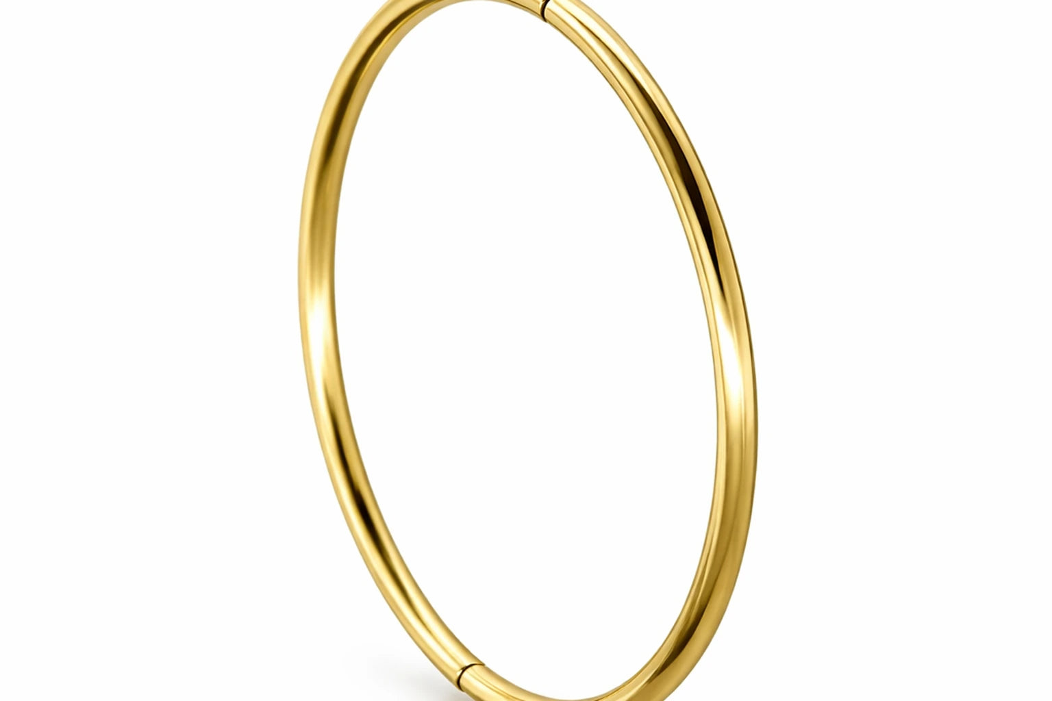 18kt Gold Polish Boys Tone Kada Anti-Tarnish & Anti-Allergic