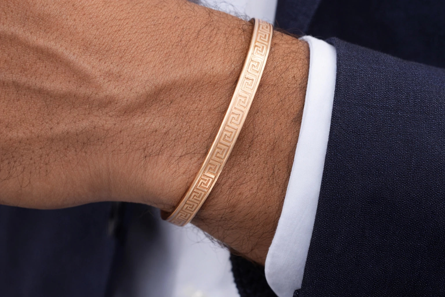 18kt Gold Plated Kada Anti-Tarnish & Anti-Allergic