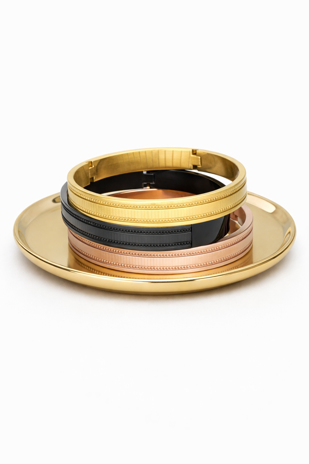 18kt Gold Polish, Black Polish, Rose Gold Polish Anti-Tarnish & Anti-Allergic
