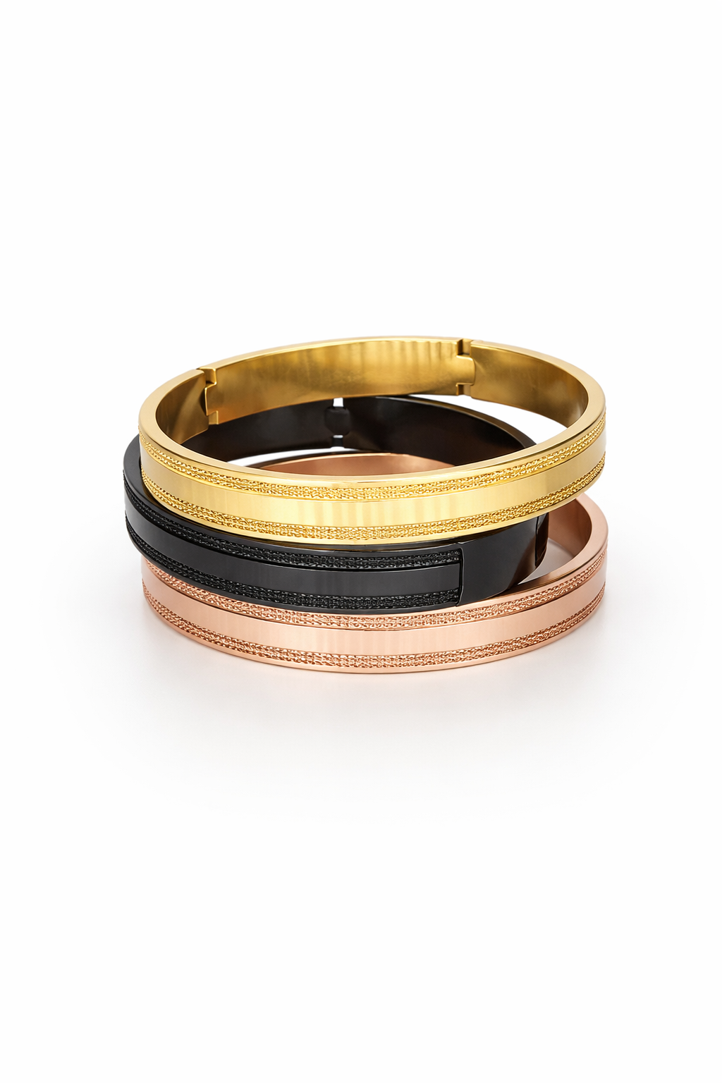 18kt Gold Polish, Black Polish, Rose Gold Polish Anti-Tarnish & Anti-Allergic