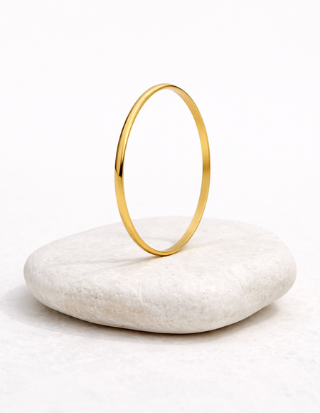 18 kart gold gold plated bangle-style kada anti tranish anit allergic
