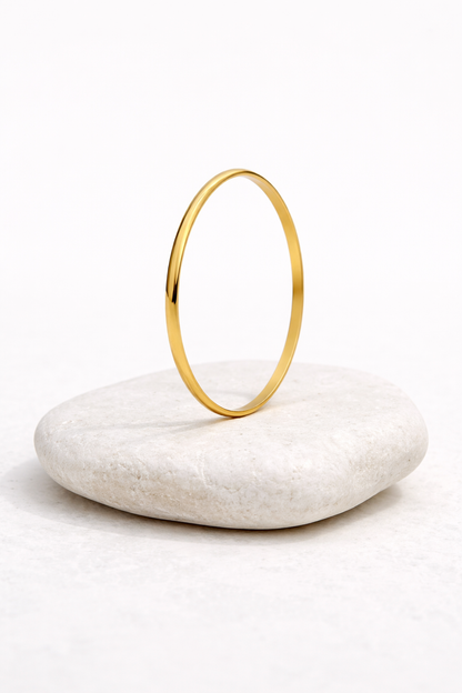 18 kart gold gold plated bangle-style kada anti tranish anit allergic