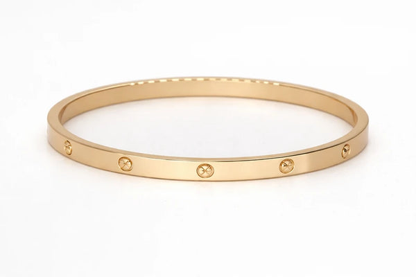 Kada Bracelet for Women – 18K Rose Gold Plated