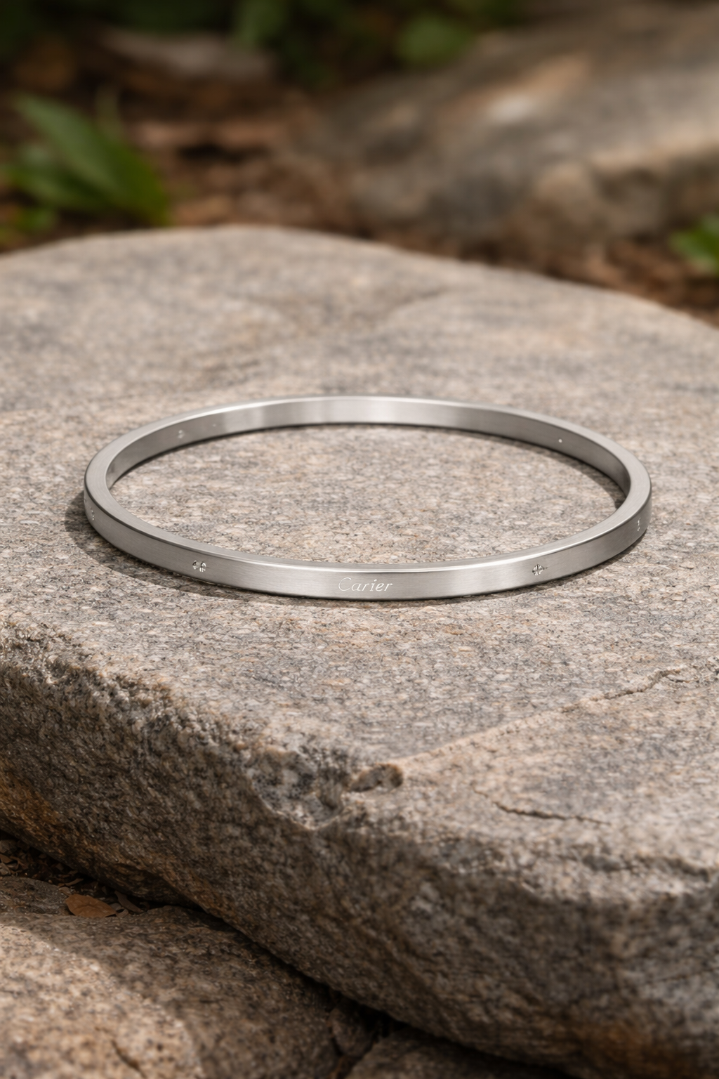 Stainless Steel Silver Plated Plain Kada for Men Anti-Tarnish & Anti-Allergic