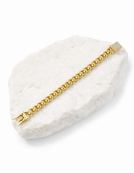 18kt gold plated bracelet for mens anti tranish anti allergic for girls