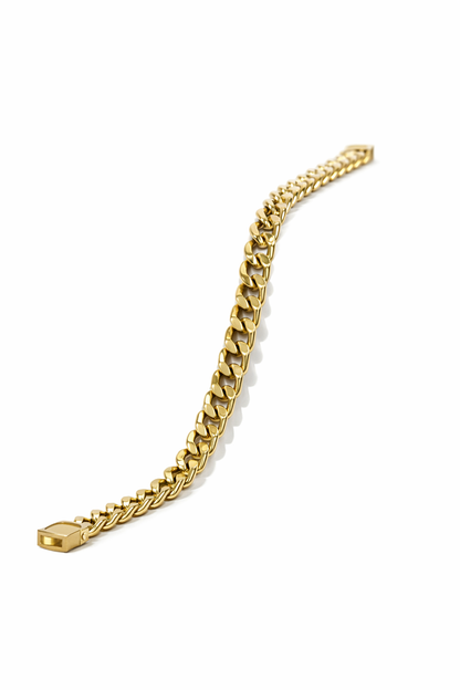 18kt gold plated bracelet for mens anti tranish anti allergic for girls