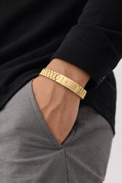 Premium Design Gold Bracelet For Mens