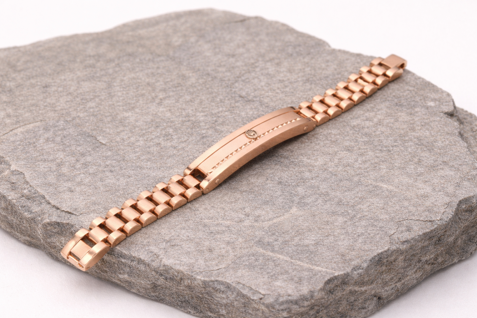 Trendy Rose Gold Bracelet for Men