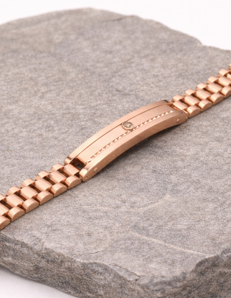 Trendy Rose Gold Bracelet Fror Mens