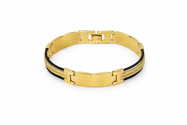 Premium Bracelet for Men – 18K Gold Plated