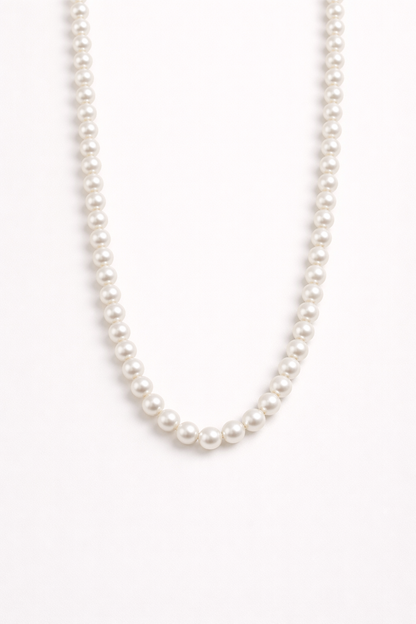 pearls fancy necklace anti tranish anti allergic for girls