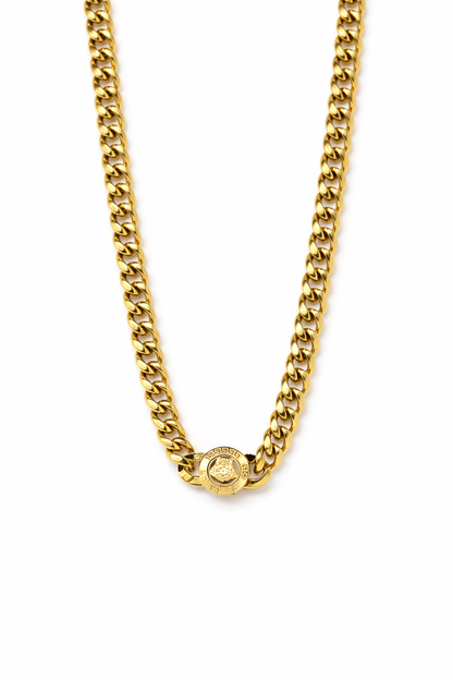 18 kart heavy gold plated chain