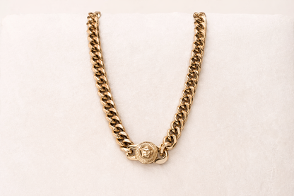 18 kart heavy gold plated chain