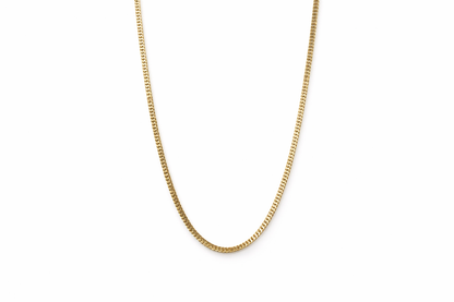 18 kart gold plated centipede chain