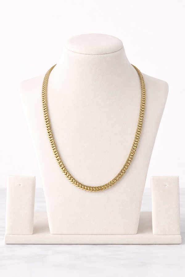 Chain for Men (Design 3) – 18K Gold Plated