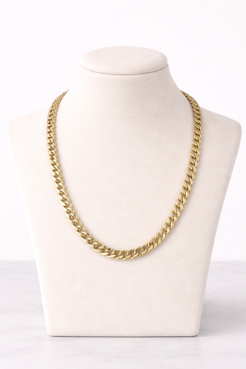 18kt Gold Plated Chain Anti-Tarnish & Anti-Allergic for Men (Design 2)