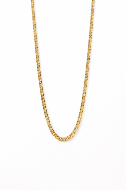18kt gold plated chain anti tranish anti allergic for mens