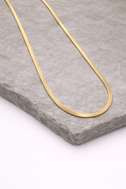 18 kart gold plated snake chain