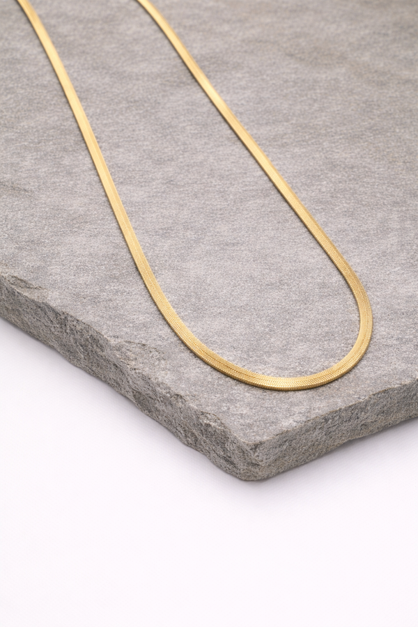 Snake Chain for Men – 18K Gold Plated