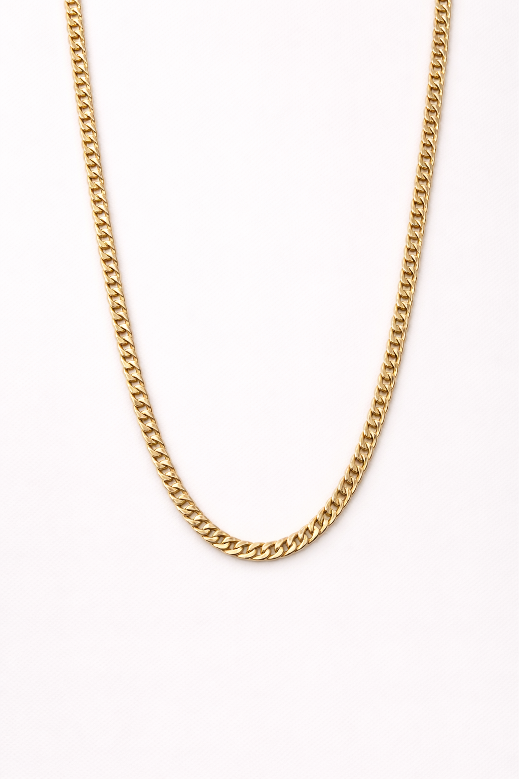 18kt Gold Polish Fancy Chain Anti-Tarnish & Anti-Allergic for Men (Design 2)