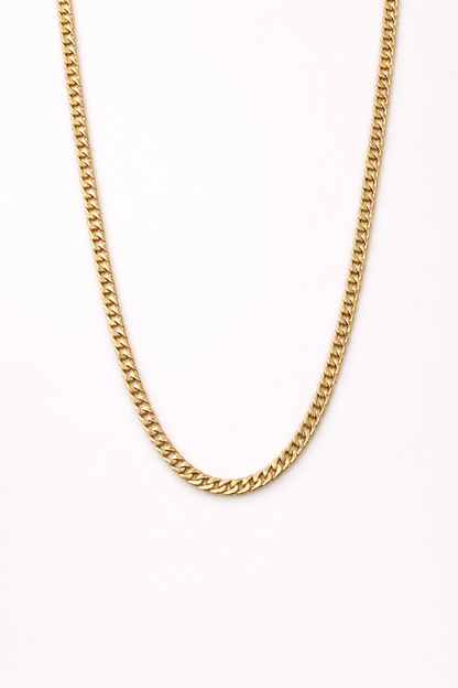 18kt gold polish fancy chain anti tranish anti allergic for mens