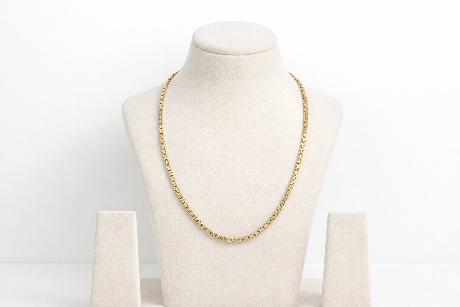 18kt Gold Plated Box Chain