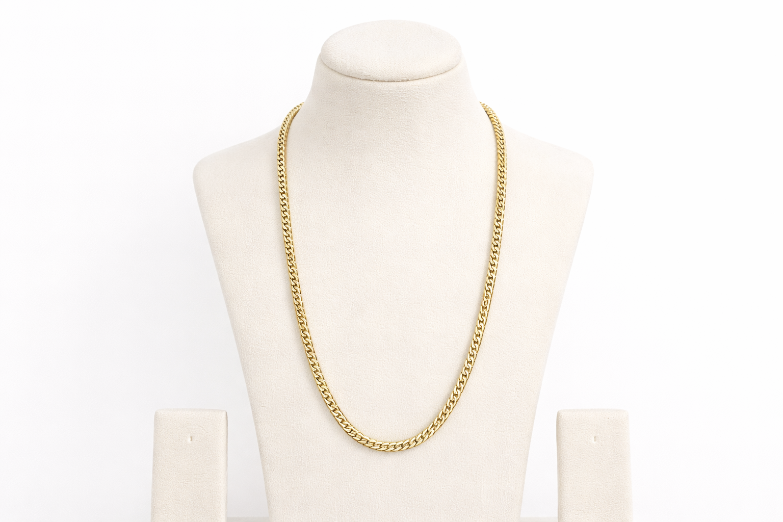 18kt Gold Polish Fancy Chain Anti-Tarnish & Anti-Allergic for Men (Design 1)