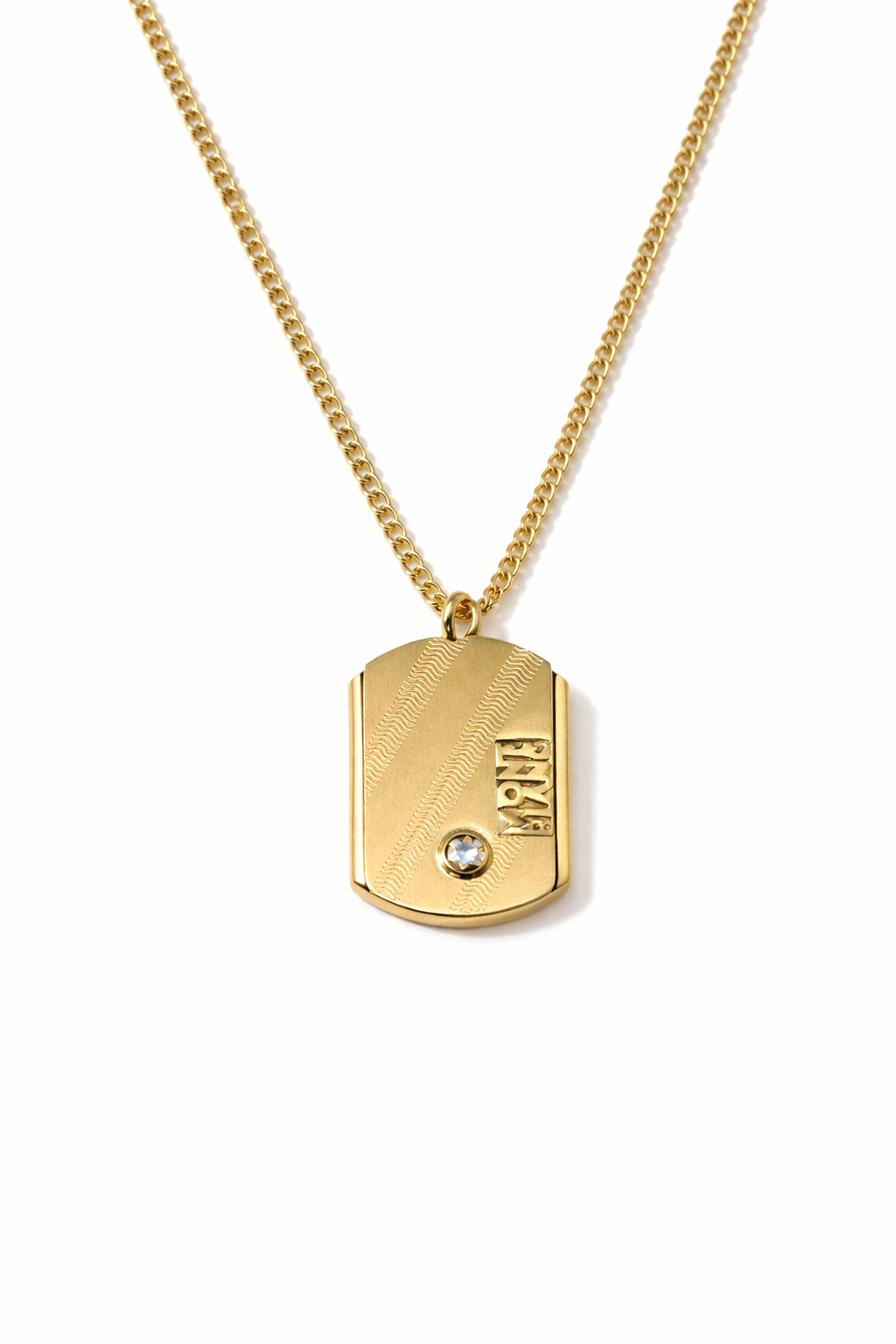 Gold Tone Chain with Pendant