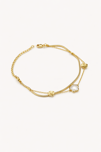 Gold fancy bracelet