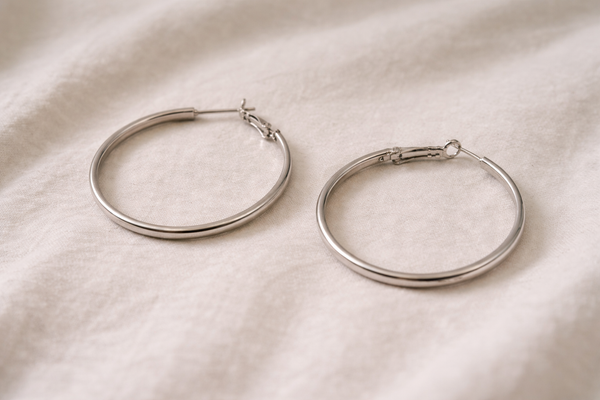 Stainless Steel Fancy Earring for Women (Design 10) – Silver