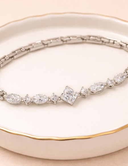silver with soraski bracelet