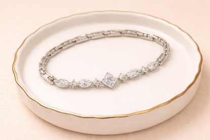 silver with soraski bracelet