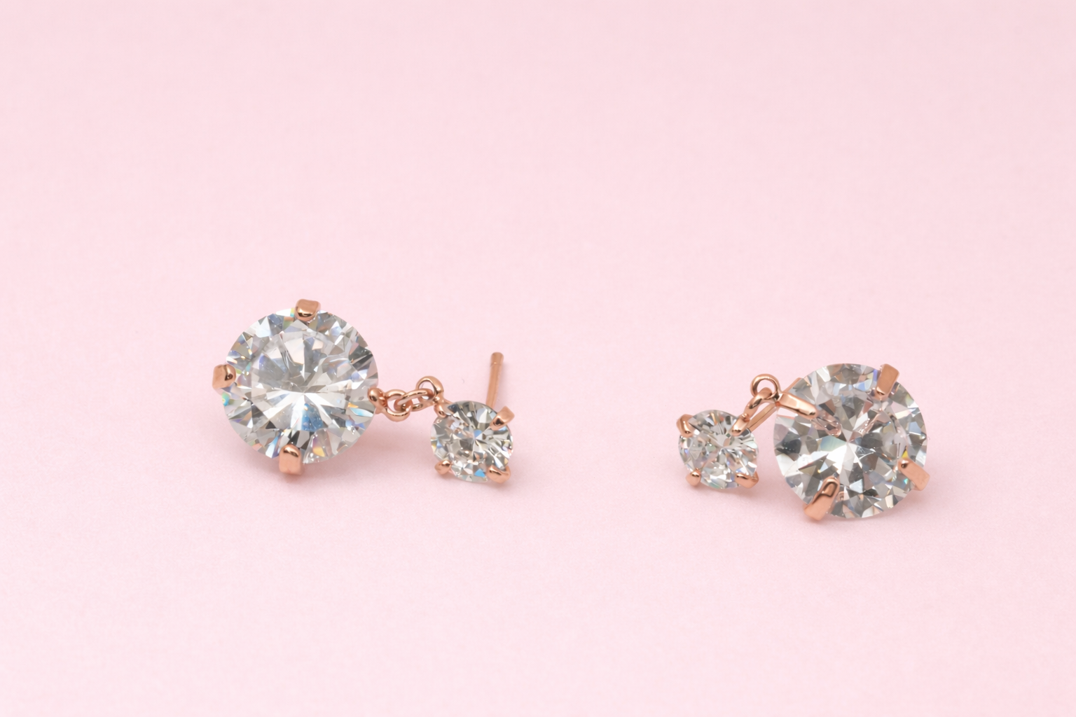 18kt Gold-Plated Earring with Swarovski Stone Anti-Tarnish & Anti-Allergic for Girls