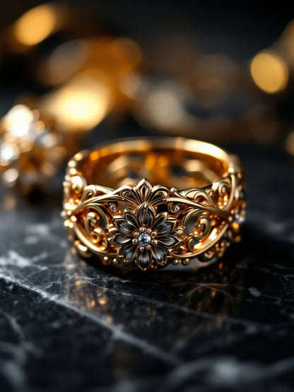 Aurora Gold Ring