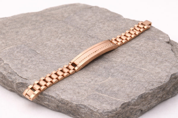 Trendy Bracelet for Men – 18K Rose Gold Plated